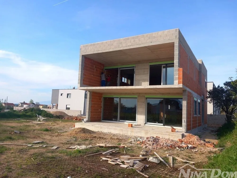 novogradnja, vila s bazenom u izgradnji - slika 11