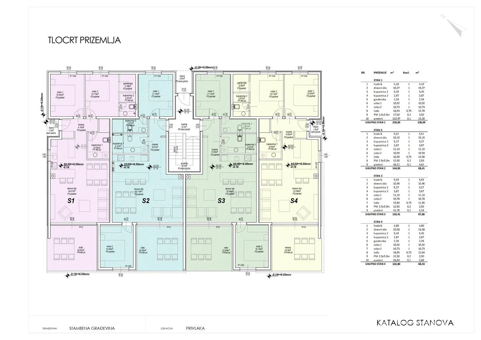 luksuzna apartmanska zgrada - drugi red od mora - pogled na more - slika 7