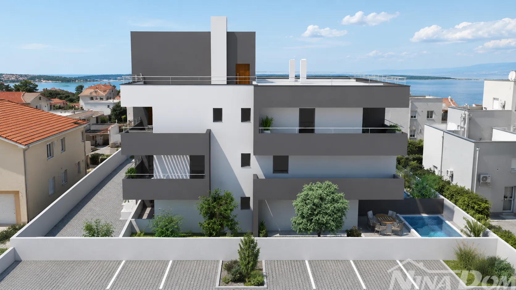 apartmani nin- 100 m od mora- luksuzna lokacija - slika 8