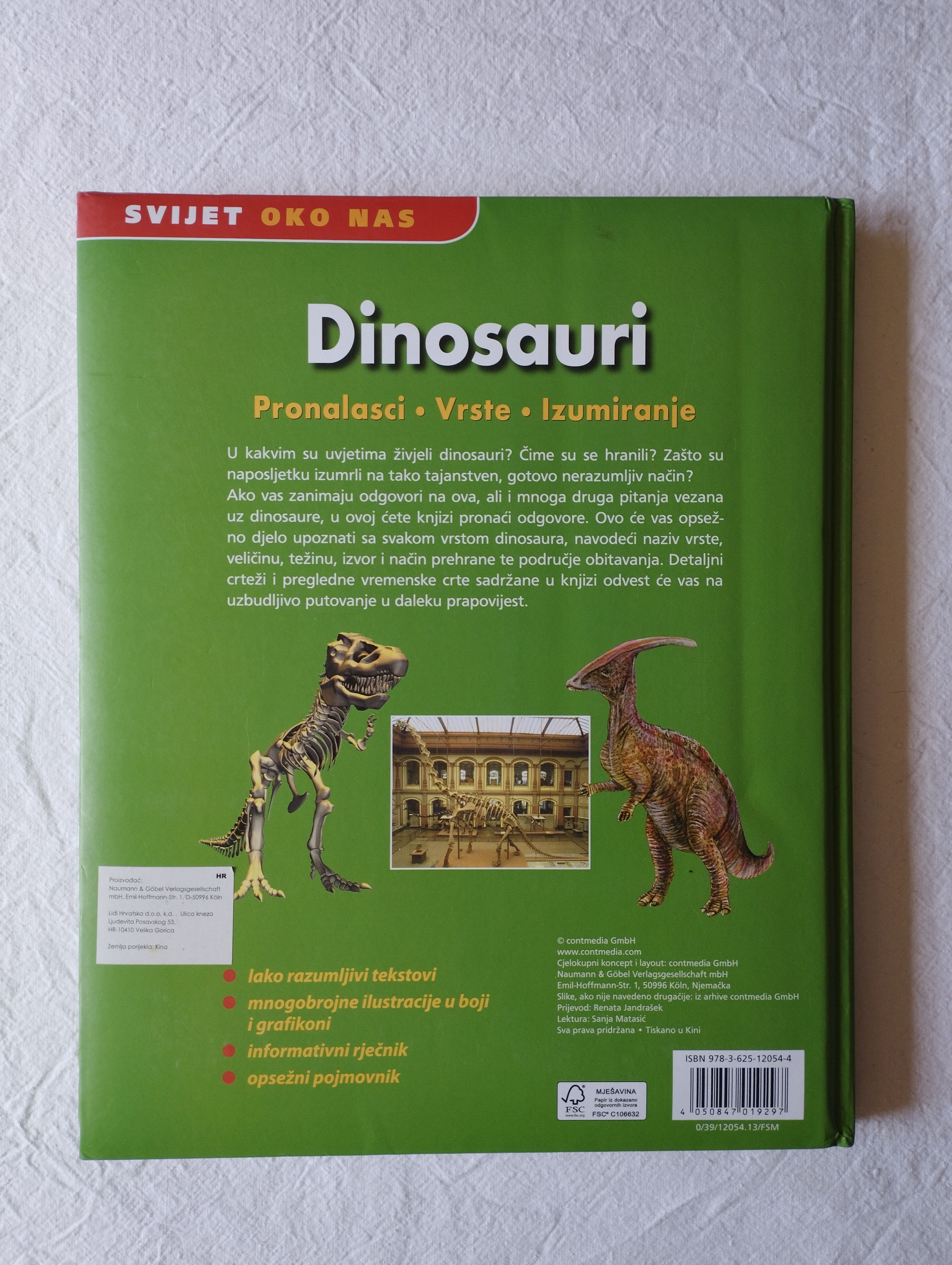 dinosauri; pronalasci - vrste - izumiranje - slika 2