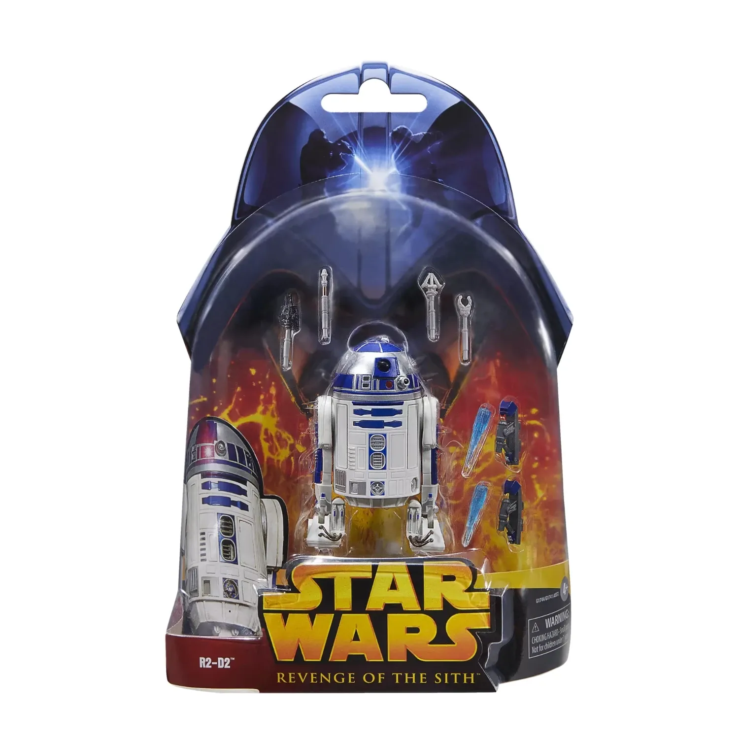 star wars: revenge of the sith – r2-d2 figura, 15cm - slika 6