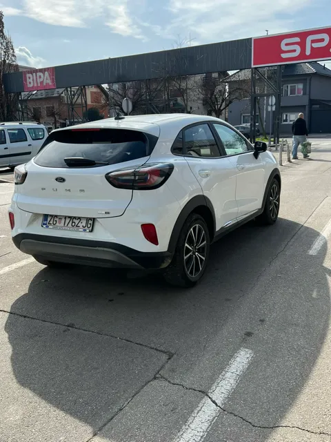 ford puma 1.0 mhev frozen white 125ks - slika 12