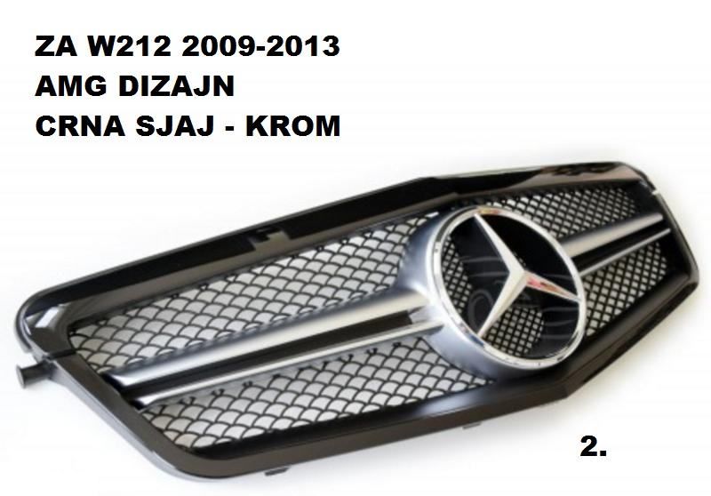 maske za mercedes benz e klasa w212 - amg dizajn- najveći izbor!!! - slika 9