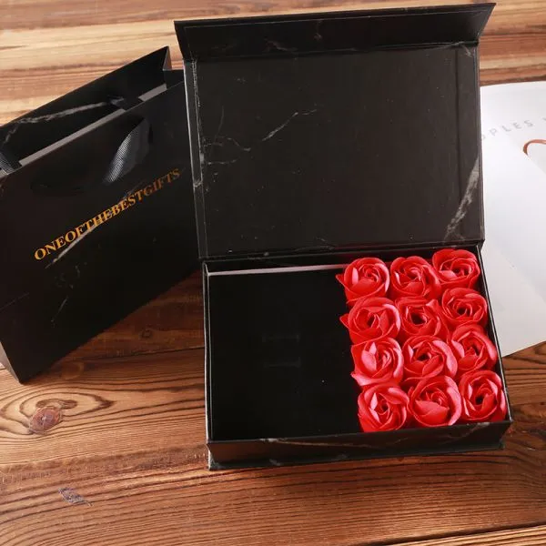 Rose box - poklon kutija za nakit sa sapunom u obliku ruže - Zagreb