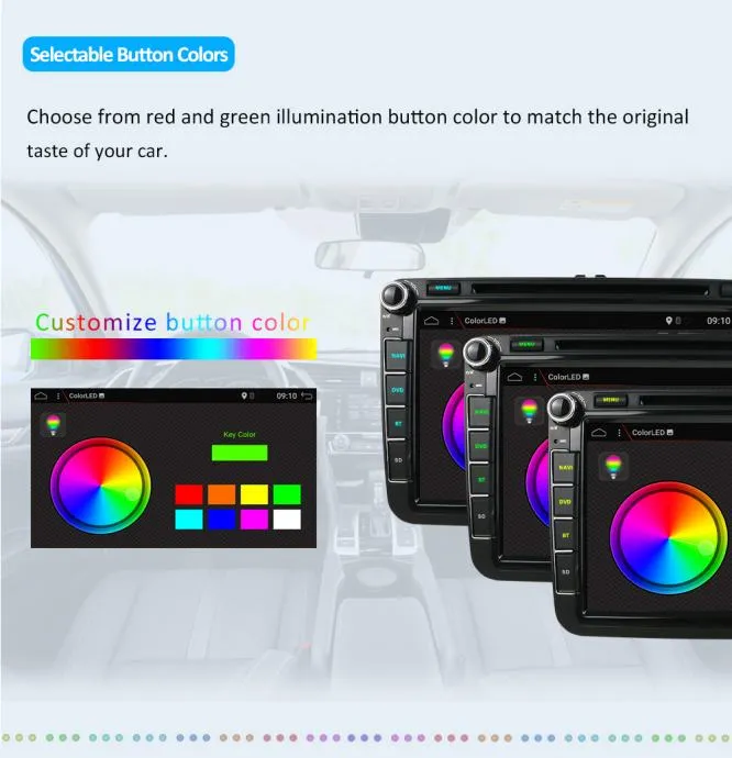 golf 5 6 passat b6 b7 original android multimedija parking kamera - slika 2