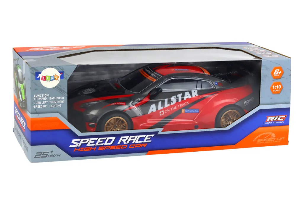 auto na daljinsko upravljanje sports car 1:10 - crveni - slika 4