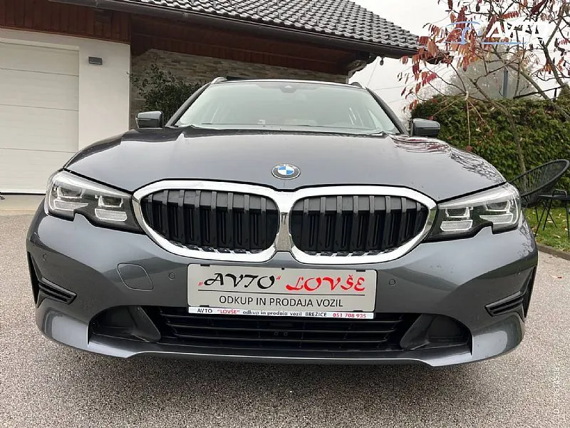 bmw serije 3 touring: 318d-1 vlasnik-alu-navi-led-kam-odličan - slika 3