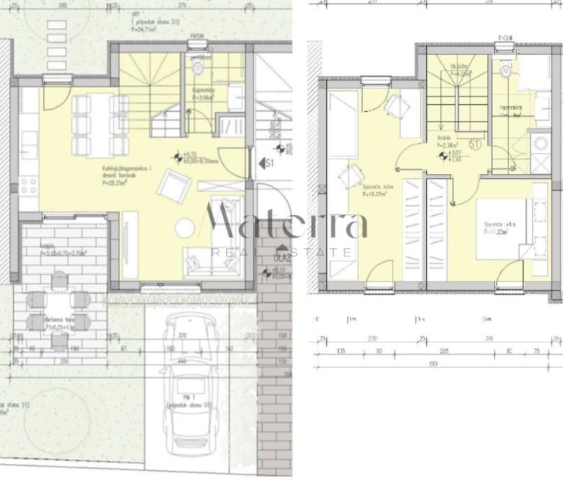 brodarica, dvoetažni apartman, 84,81m2, terasa+vrt, novogradnja - slika 8