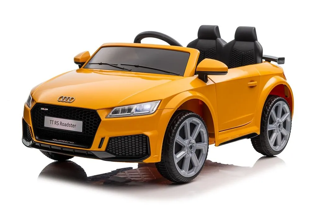 licencirani auto na akumulator audi ttrs - žuti - slika 6