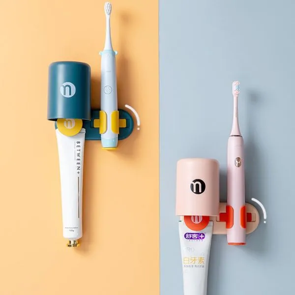 zidni držač električne četkice i paste za zube - slika 6