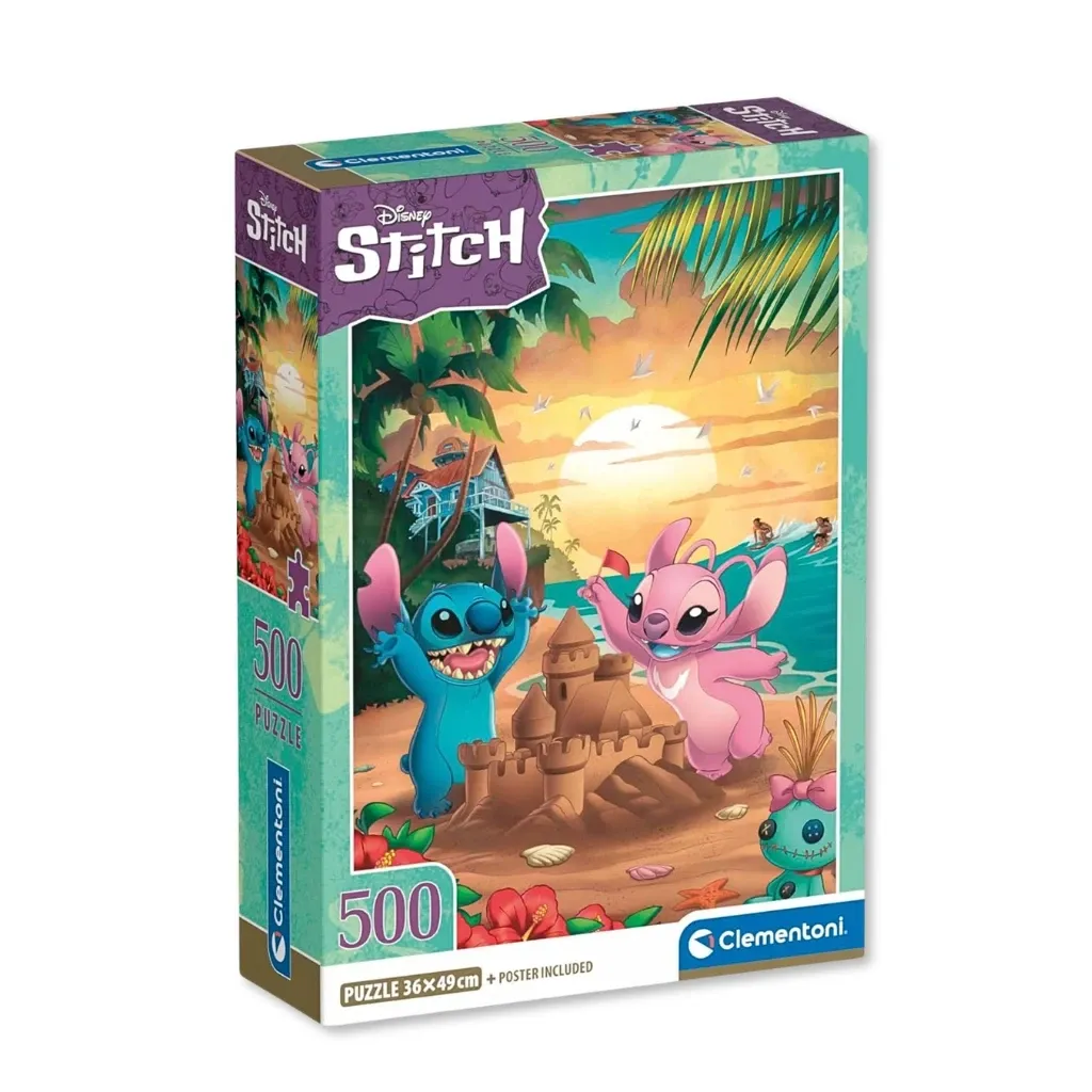 Lilo & Stitch puzzle – Beach Adventure, 500pcs - Zagreb