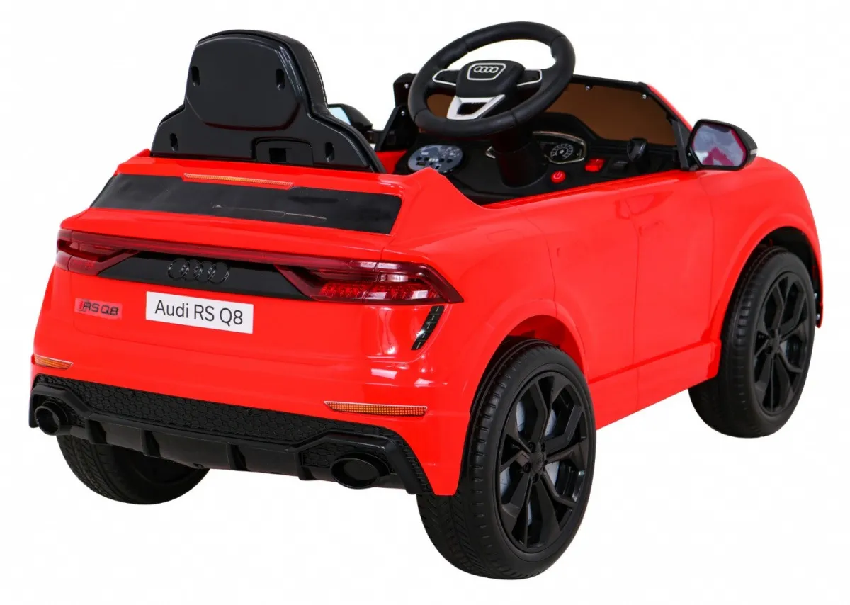 licencirani auto na akumulator audi rs q8 - crveni - slika 7