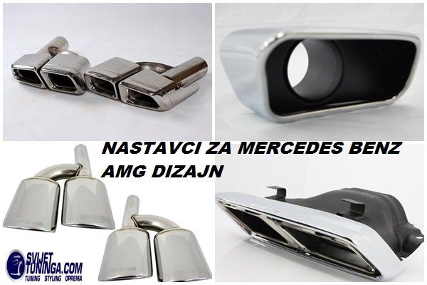 Sportski Nastavci Auspuha Za Bmw-Mb-Audi-Touareg-Range Rover-Porsche - Županja