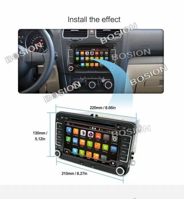 android 2din original radio multimedija seat leon - slika 6