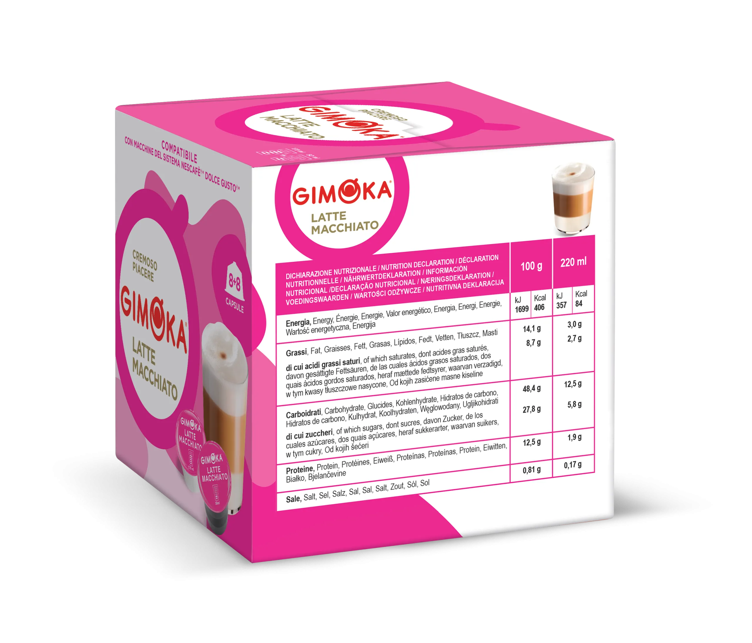 gimoka dolce gusto latte macchiato - slika 2