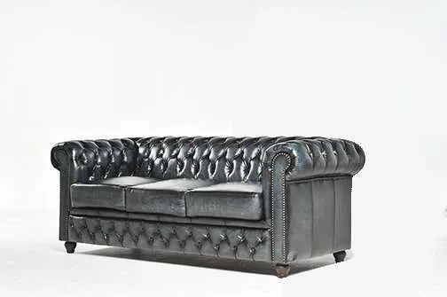 chesterfield trosjed original leather | 3-sjedišta - slika 2