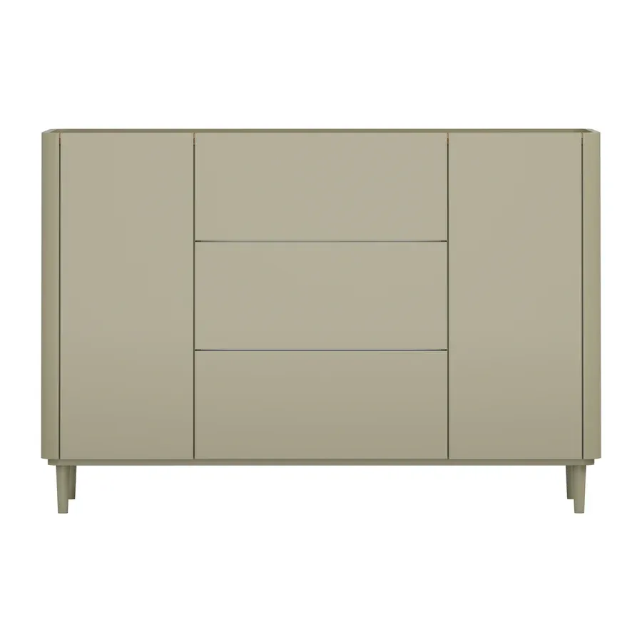 komoda elivo 150cm, materijal: mdf,melaminska ploča - slika 4