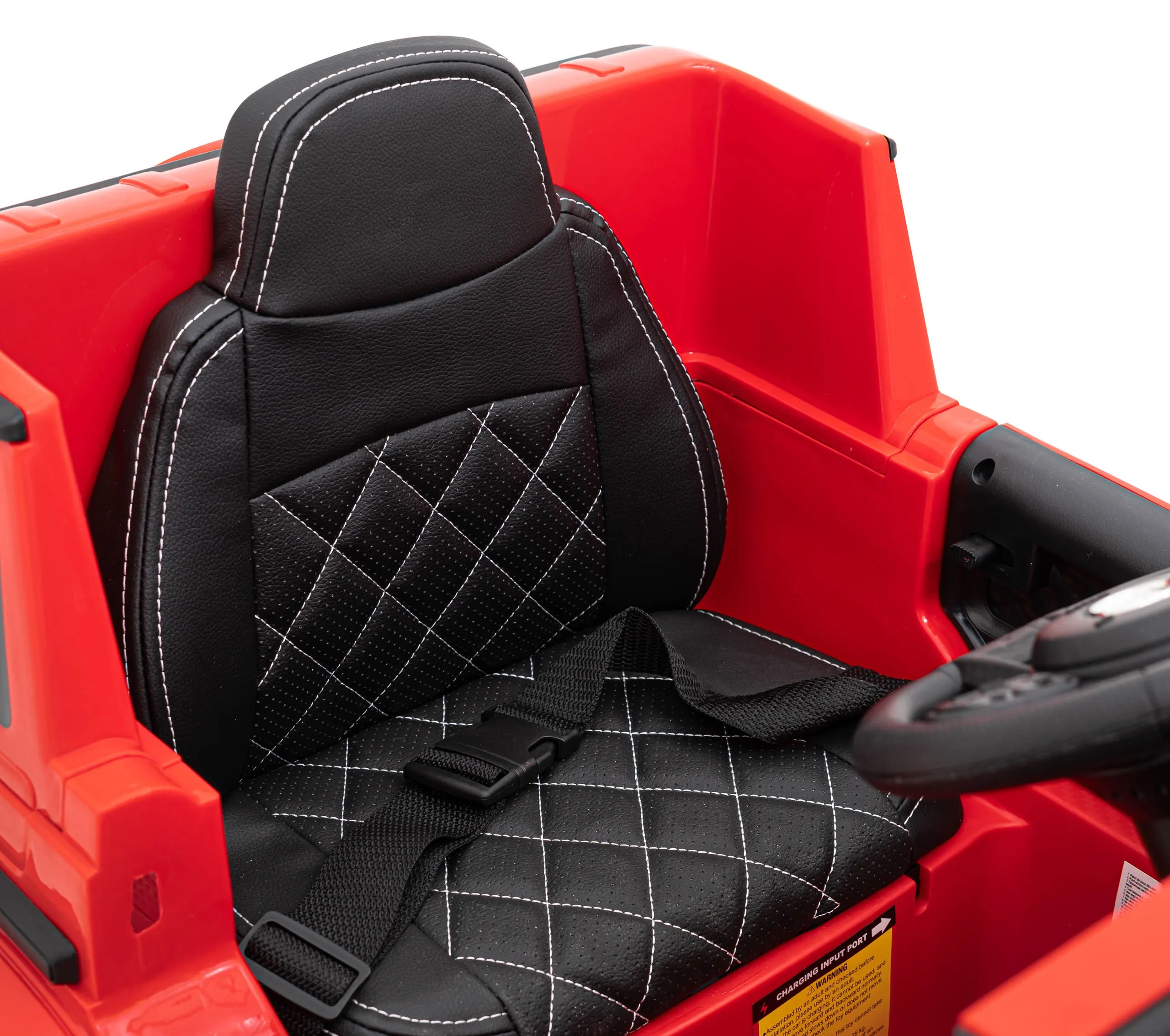 licencirani auto na akumultor mercedes g63 - crveni - slika 2