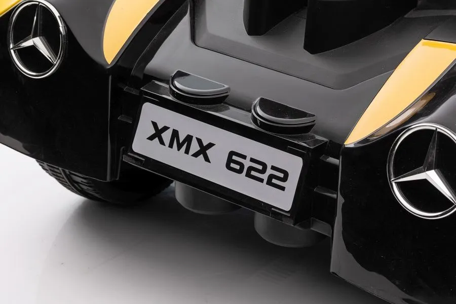 kamion na akumulator mercedes xmx622 - žuti - slika 7