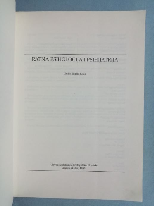 eduard klain (ur.) – ratna psihologija i psihijatrija (b60) (b31) - slika 2