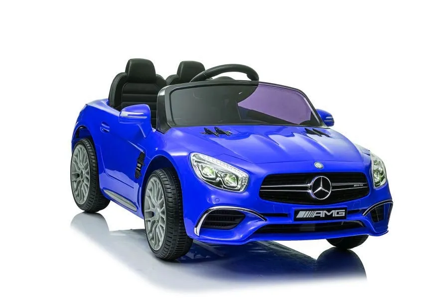 Licencirani auto na akumulator Mercedes SL65 S LCD - plavi/lakirani - Mursko Središće