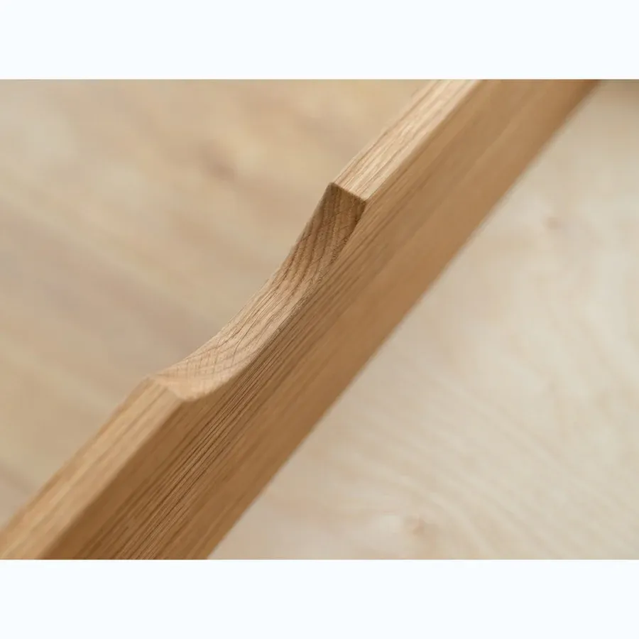 vitrina simona 40x180 cm, materijal: masivno drvo hrast - slika 4