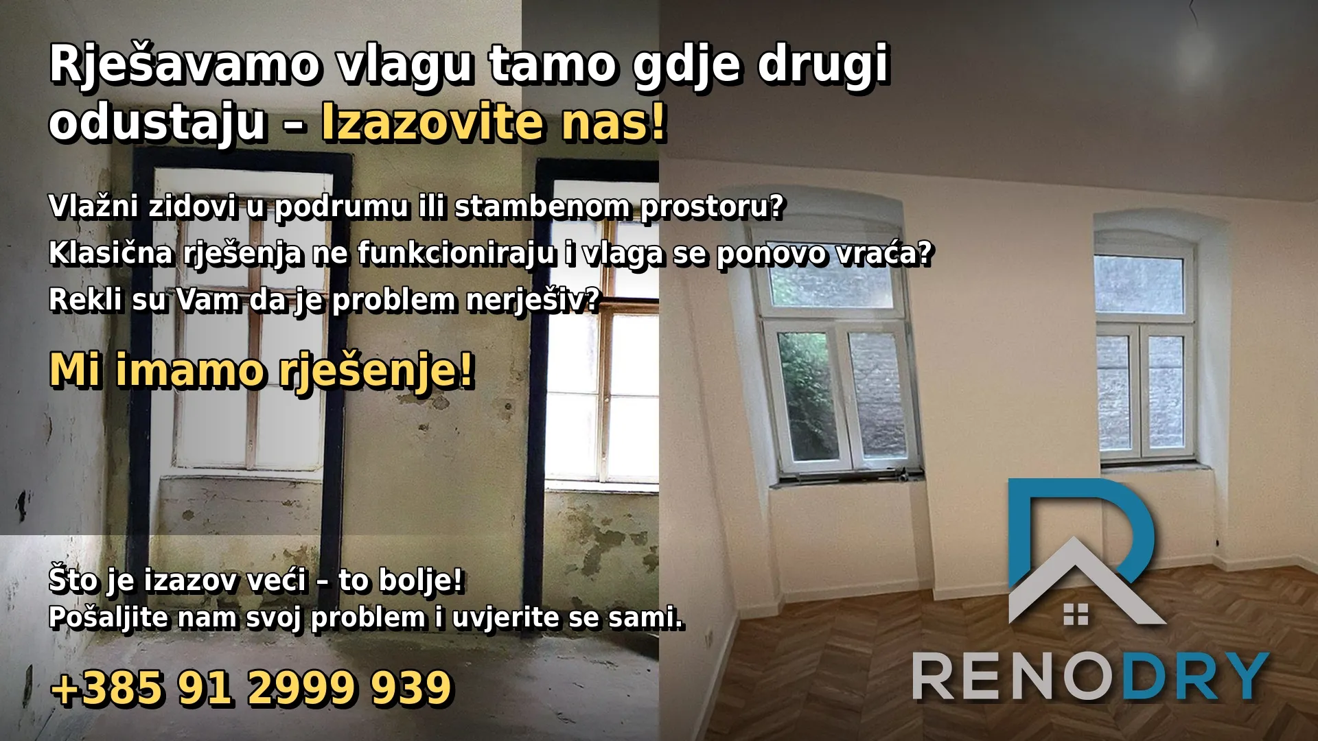Riješite trajno Vaš problem s kapilarnom vlagom! - Zagreb