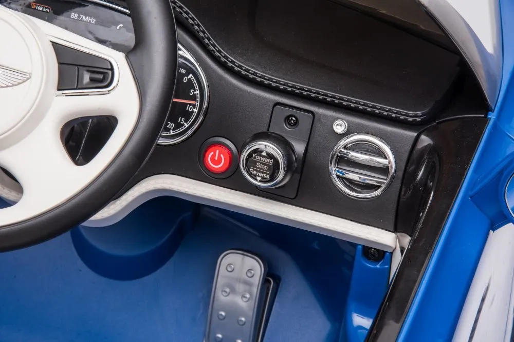 licencirani auto na akumulator bentley mulsanne - plavi/lakirani - slika 14