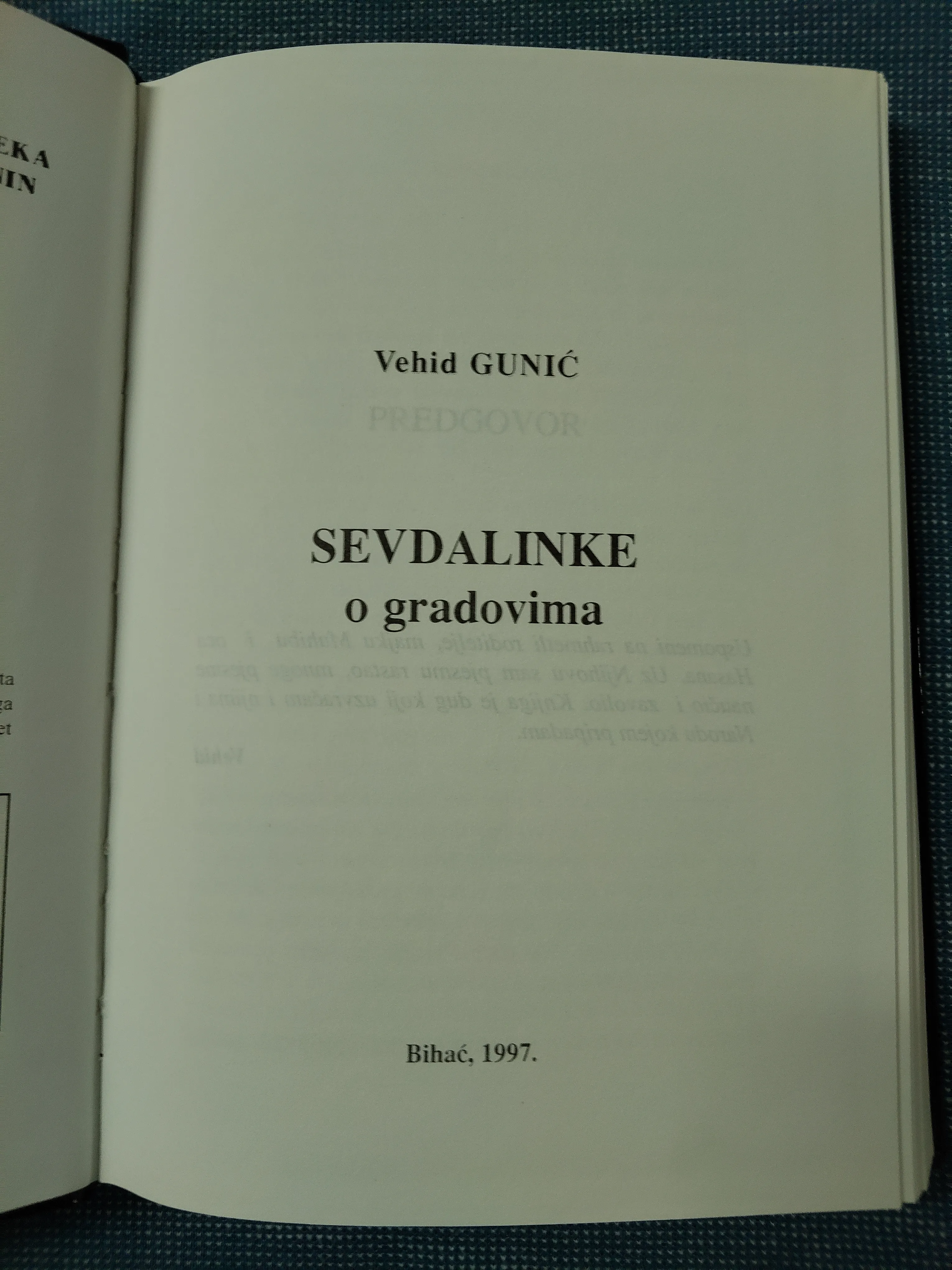 vehid gunić – sevdalinke o gradovima - slika 2
