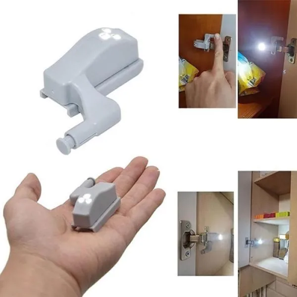 (5kom set) led automatsko svjetlo za kuhinjske elemente, ormare - slika 3