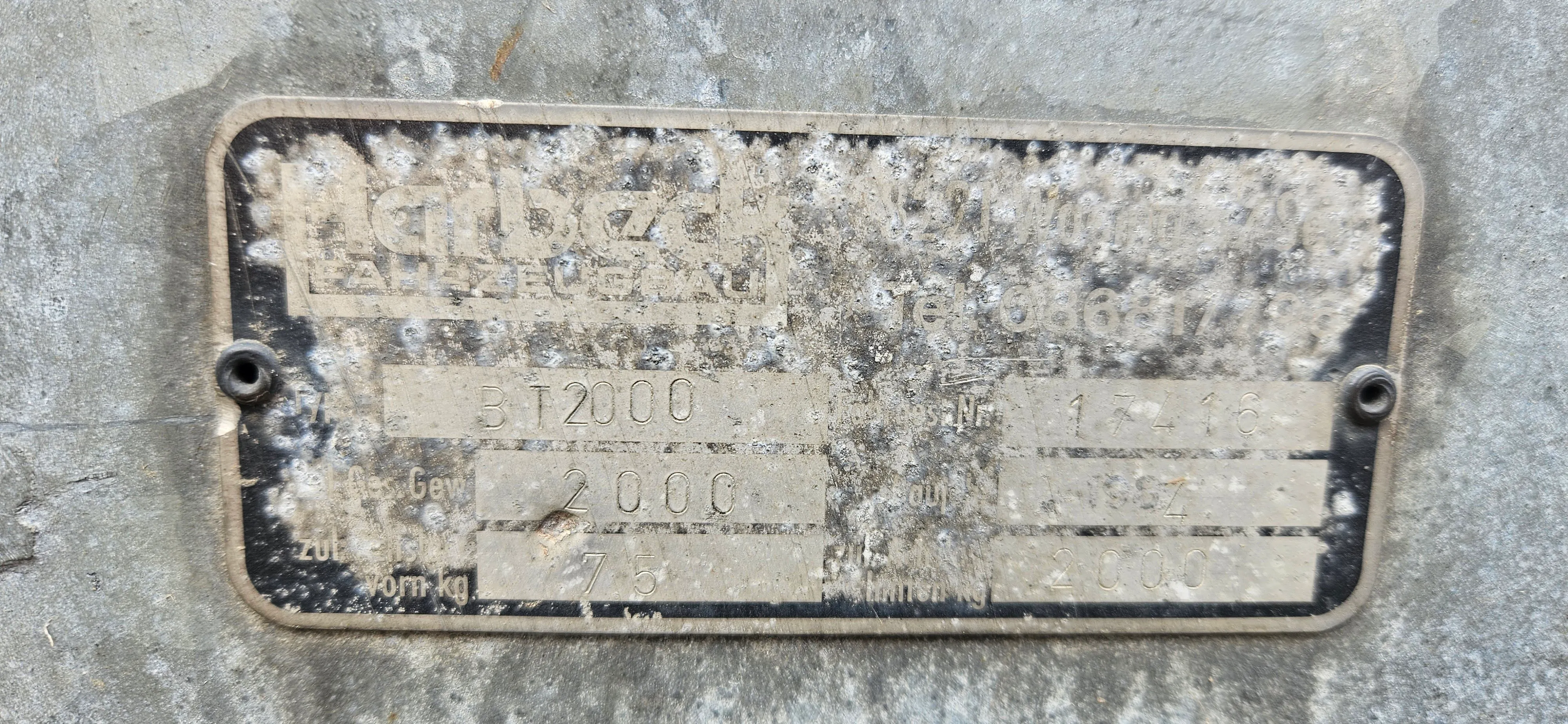 prikolica za jedrilicu/brodicu, harbeck, registrirana 04/27, bt2000 - slika 9