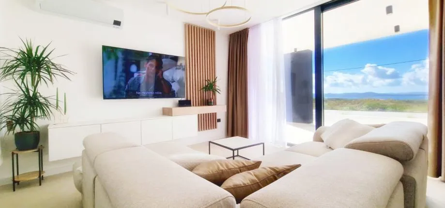 zadar, kožino - luksuzna vila s bazenom(240m2), pogled na more - slika 20