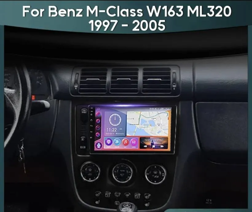 mercedes w163 ml320 original multimedija android radio navigacija - slika 5