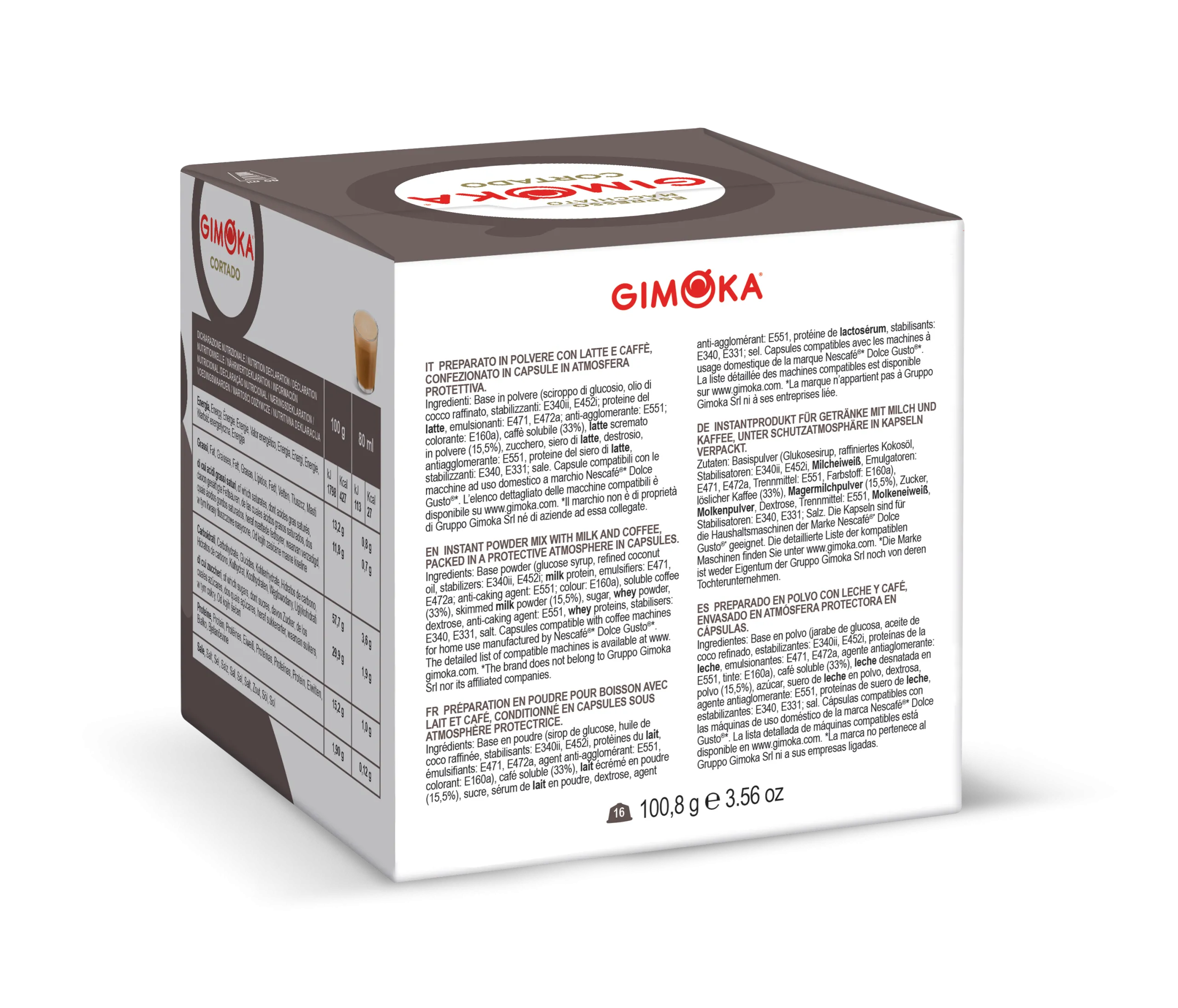 gimoka dolce gusto cortado – macchiato - slika 2