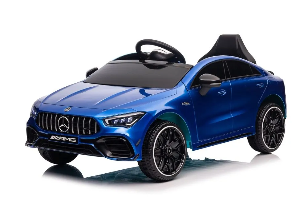 licencirani auto na akumulator mercedes cla 45s amg 4×4 – plavi - slika 4