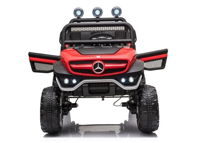 licencirani auto na akumulator mercedes unimog s 4×4 – crveni - slika 7
