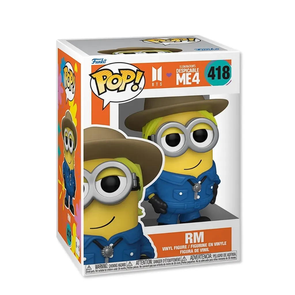 Funko Pop! BTS x Despicable Me 4 – RM Minion #418 - Zagreb