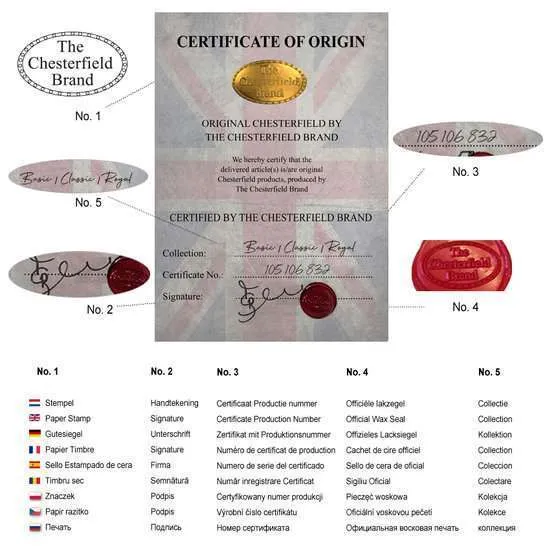chesterfield fotelja durban | 1-sjedište | ivory - slika 3