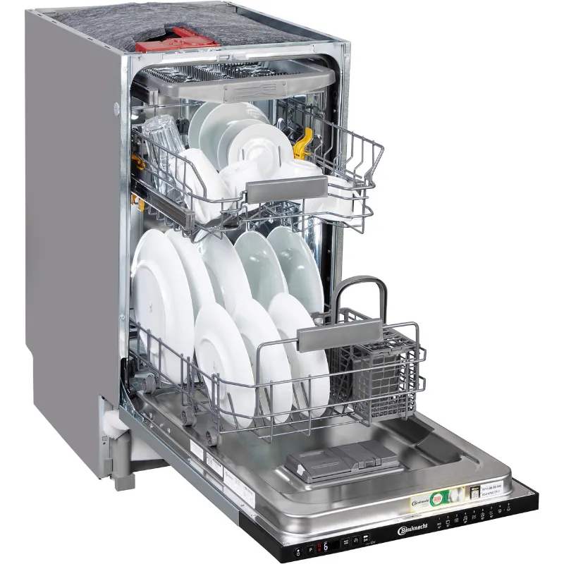 bauknecht potpuno ugradbena perilica posuđa bk41c11bs7la0 activedry - slika 3