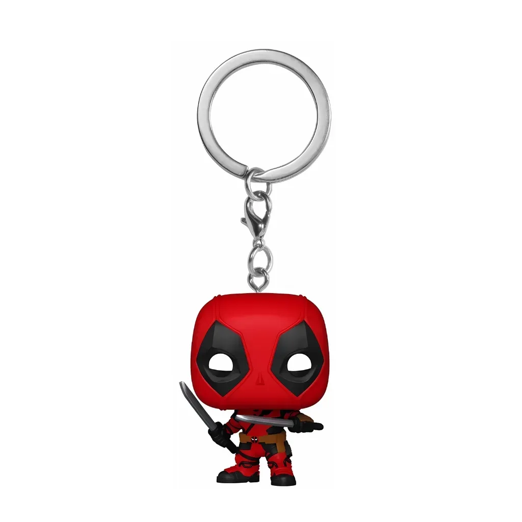 privjesak funko pocket pop!: deadpool & wolverine – deadpool - slika 2