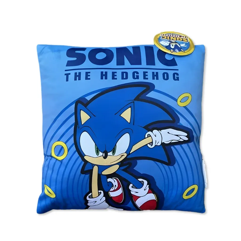 Sonic ‘Hyper Dash’ jastuk, 38cm - Zagreb