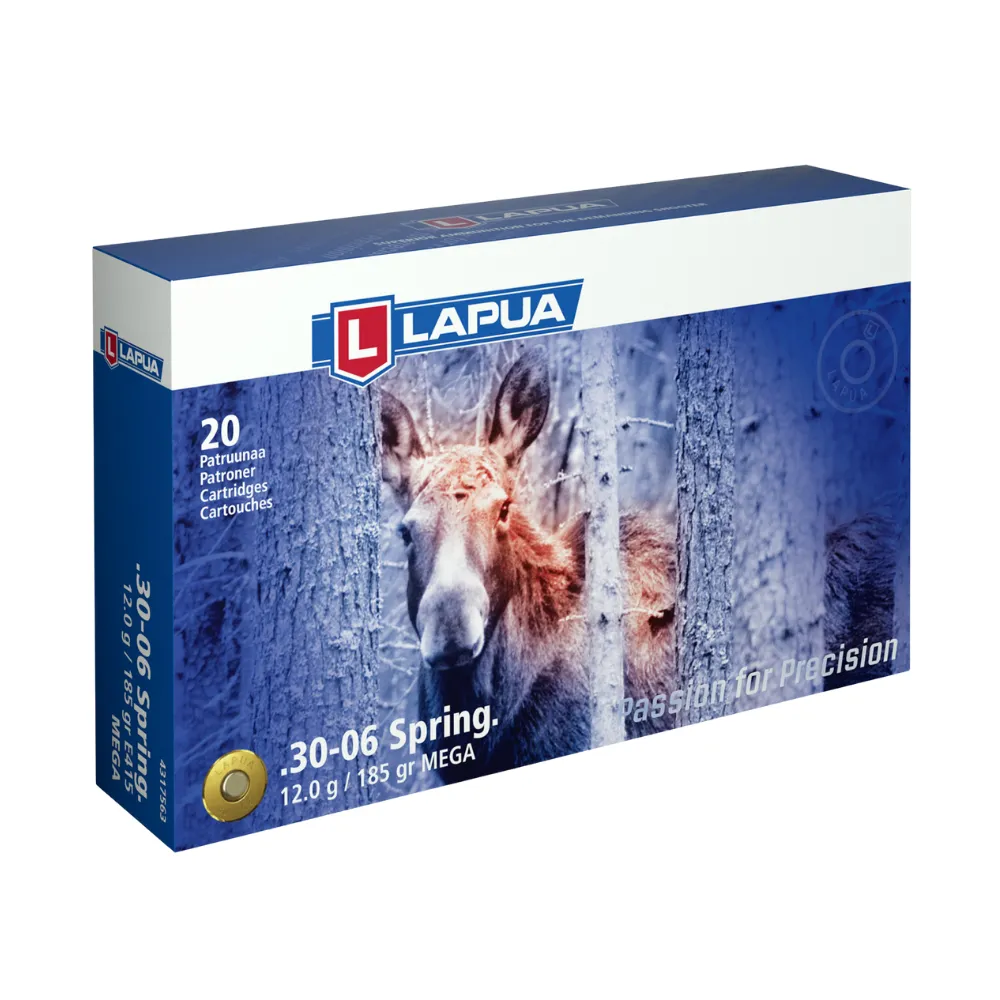 Karabinsko streljivo LAPUA MEGA .30-06 12,0g - Poreč