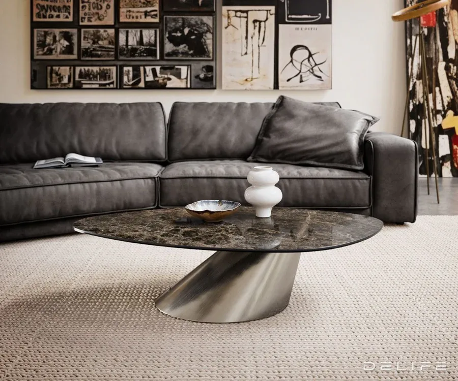 klub stolić edge 140x76cm, materijal: keramika emperador - slika 3