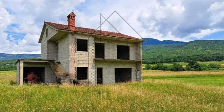 istra, boljun, kuća u izgradnji s otvorenim pogledom - slika 10