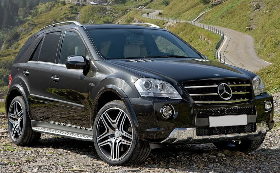 bočne stepenice-pragovi za mercedes ml w164 god. 2005.-2011. - slika 2
