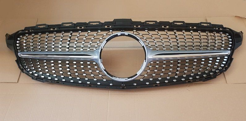 maske za mercedes benz c klasa w205 - c63 amg- diamond-gt- top izgled - slika 8