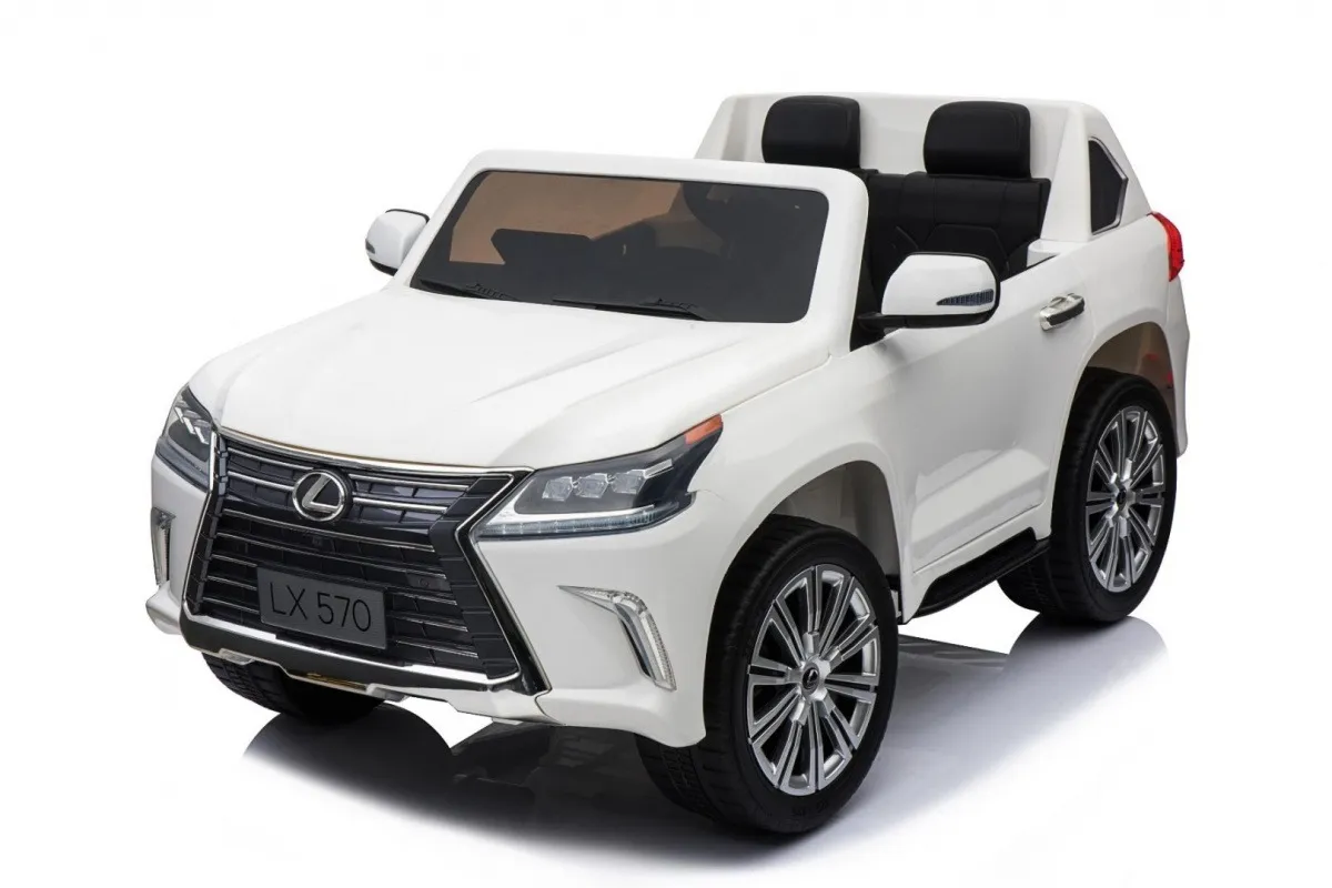 licencirani auto na akumulator lexus lx570 4x4 - dvosjed - bijeli - slika 9