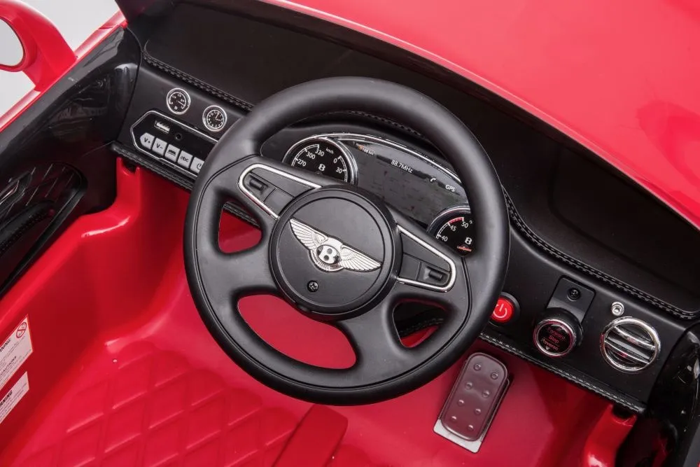 licencirani auto na akumulator bentley mulsanne - crveni - slika 7