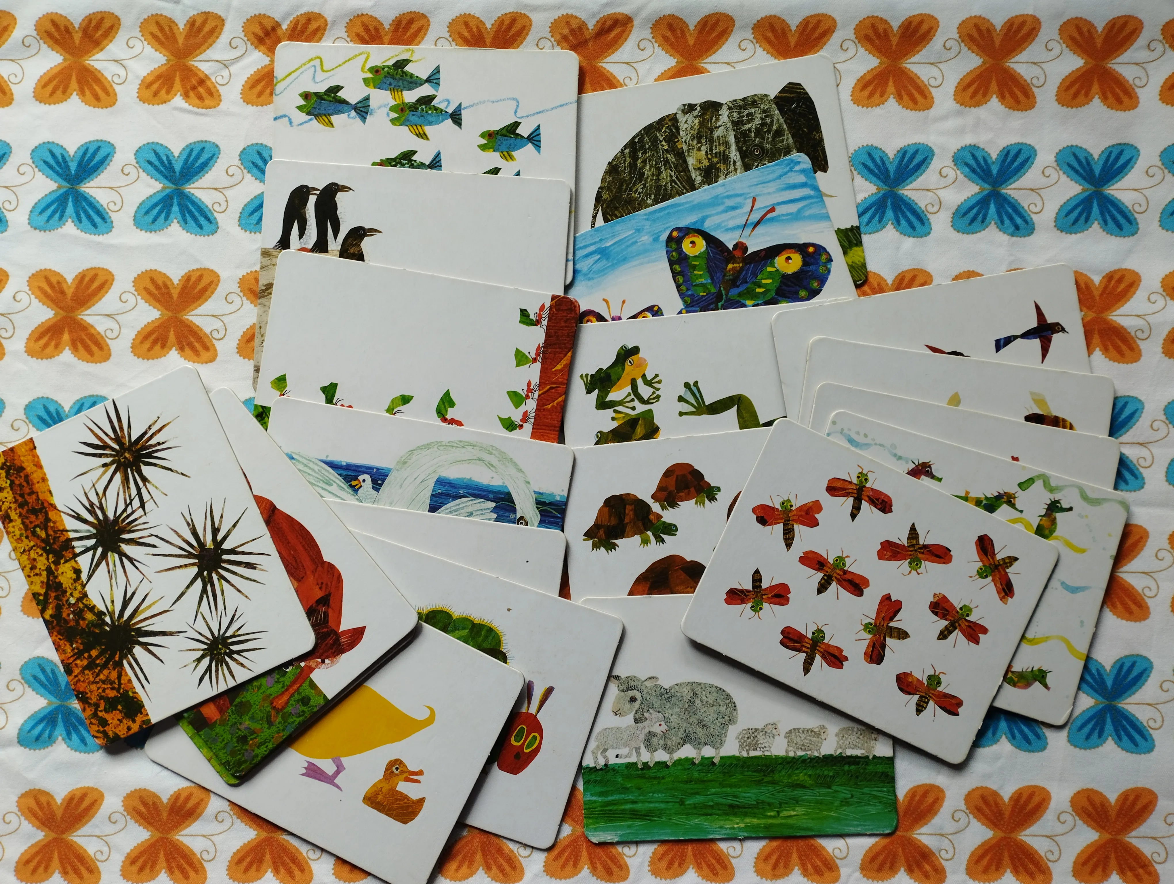 eric carle - animal & number flash cards - slika 5