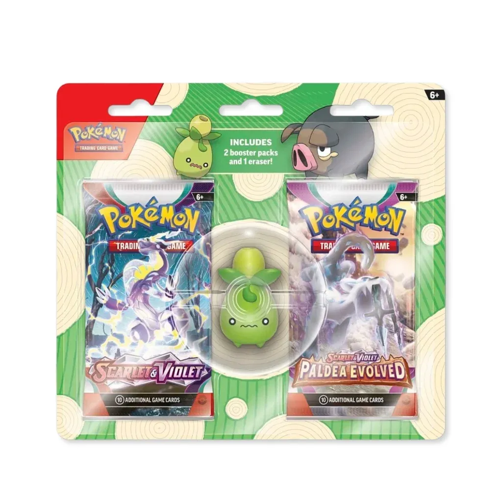 Pokémon TCG: Back to School Eraser Blister (2023) – Smoliv - Zagreb